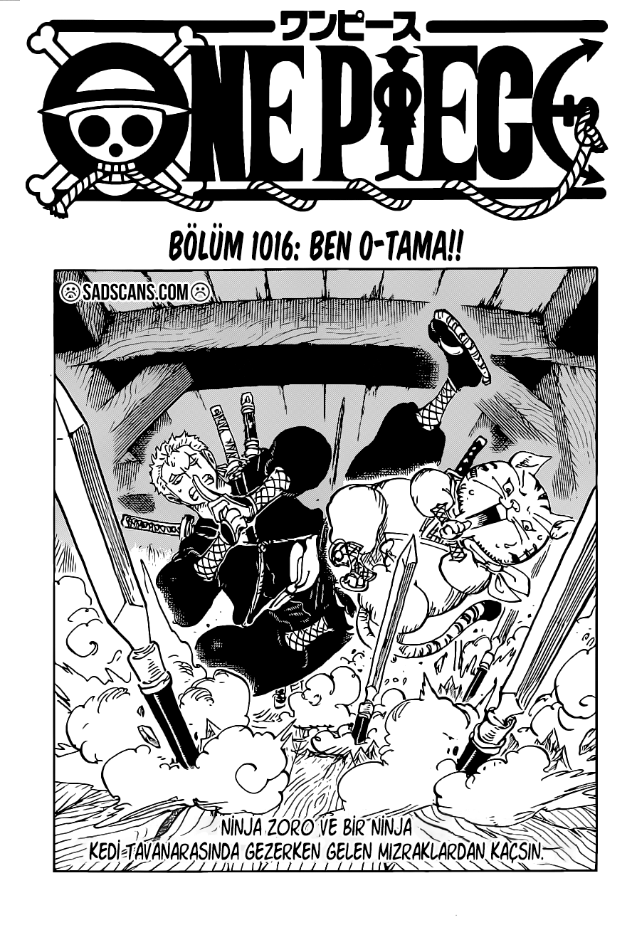 One Piece - Bölüm 1034 Sanji, Queen'e Karşı Oku