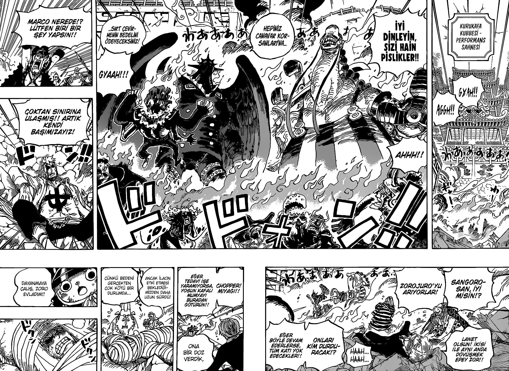 One Piece  Spoilers completos do mangá 1022 – A entrada das estrelas