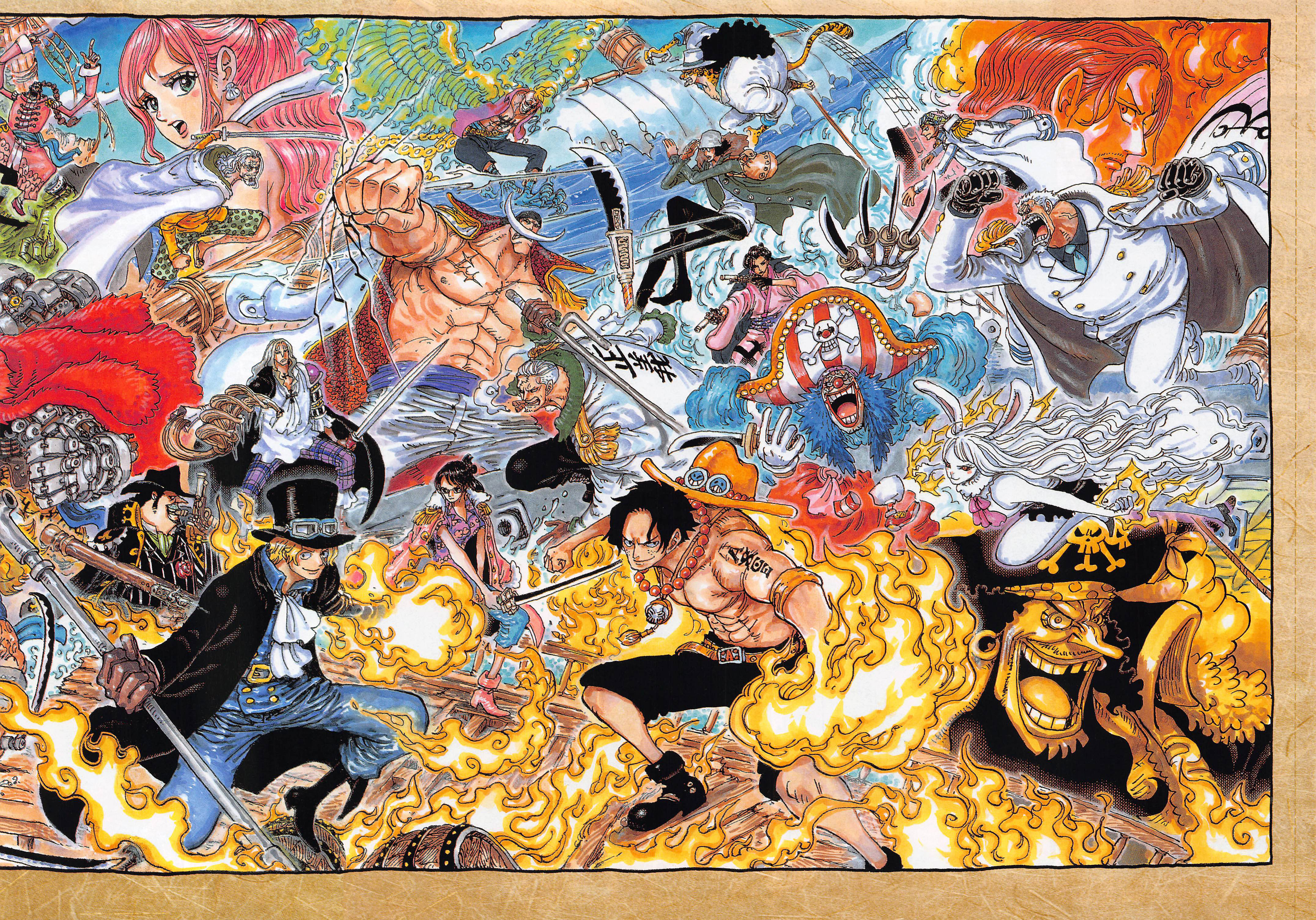 One Piece - Bölüm 1034 Sanji, Queen'e Karşı Oku