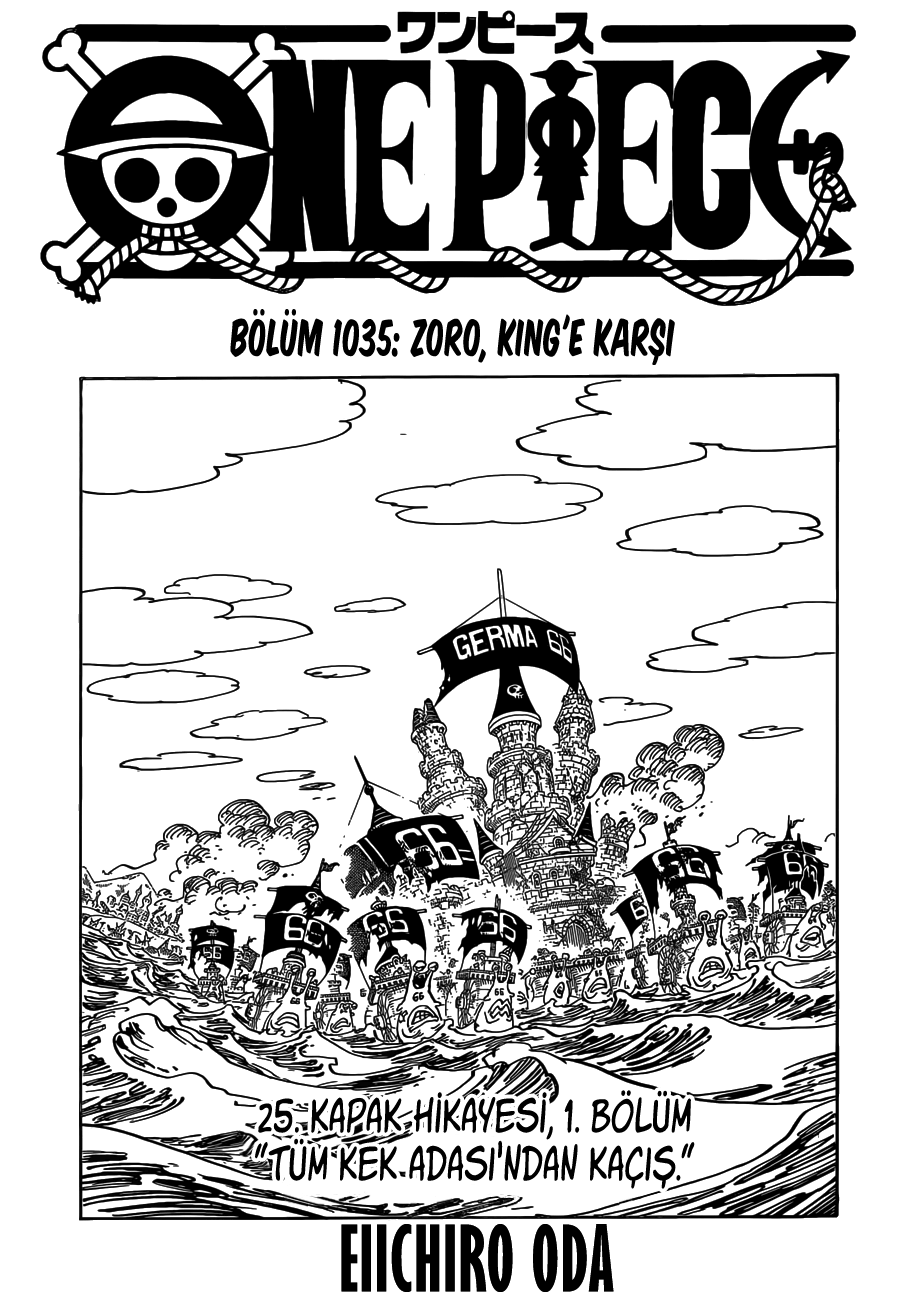 One Piece - Bölüm 1034 Sanji, Queen'e Karşı Oku