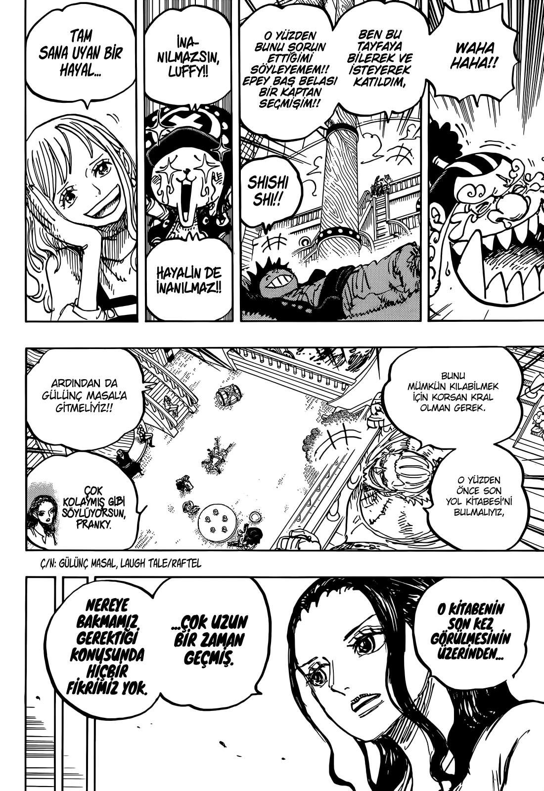 Spoiler] - One Piece 1061  One Piece Türkiye Fan Sayfası, One Piece Türkçe  Manga, One Piece Bölümler, One Piece Film