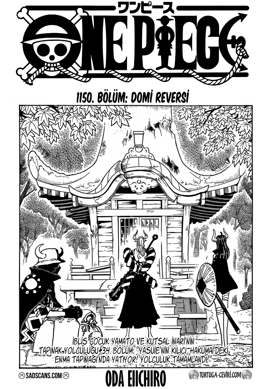 One Piece Bölüm 1150 - Sayfa 1 manga oku