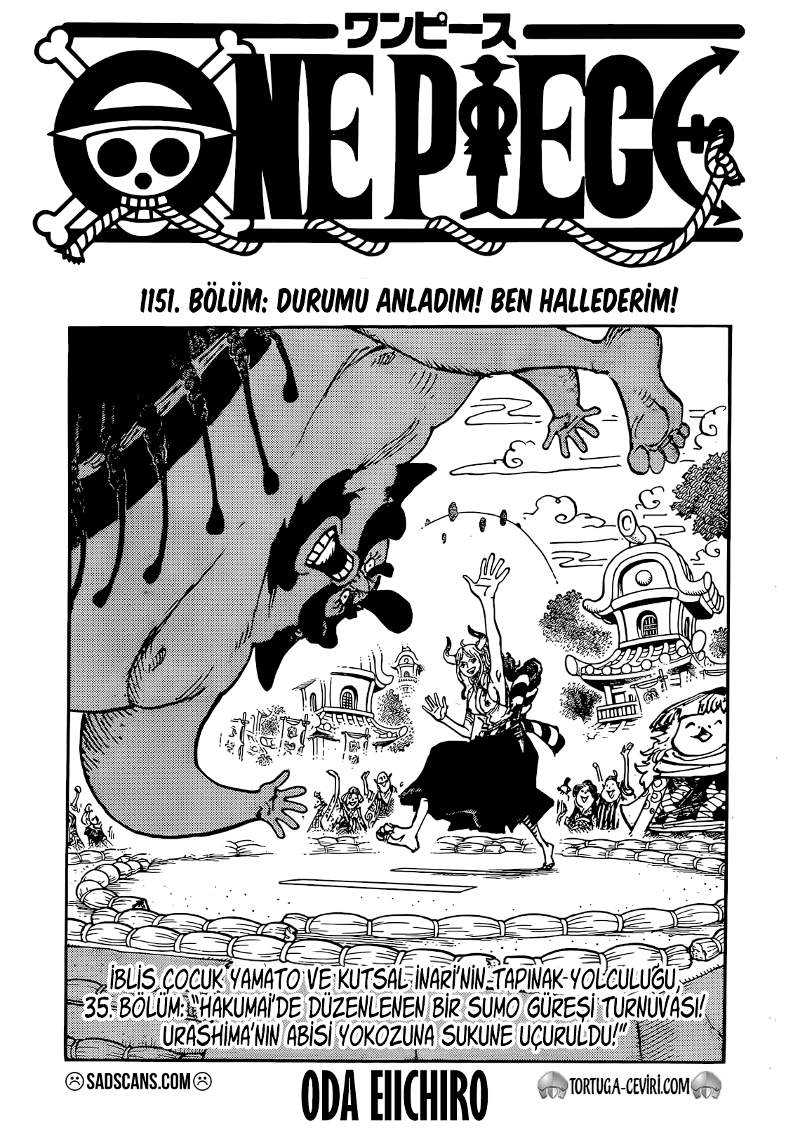 One Piece Bölüm 1151 - Sayfa 1 manga oku