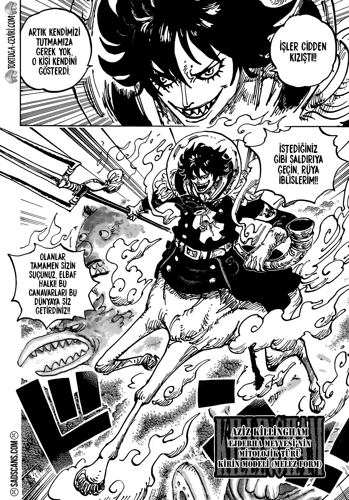One Piece Bölüm 1151 - Sayfa 6 manga oku