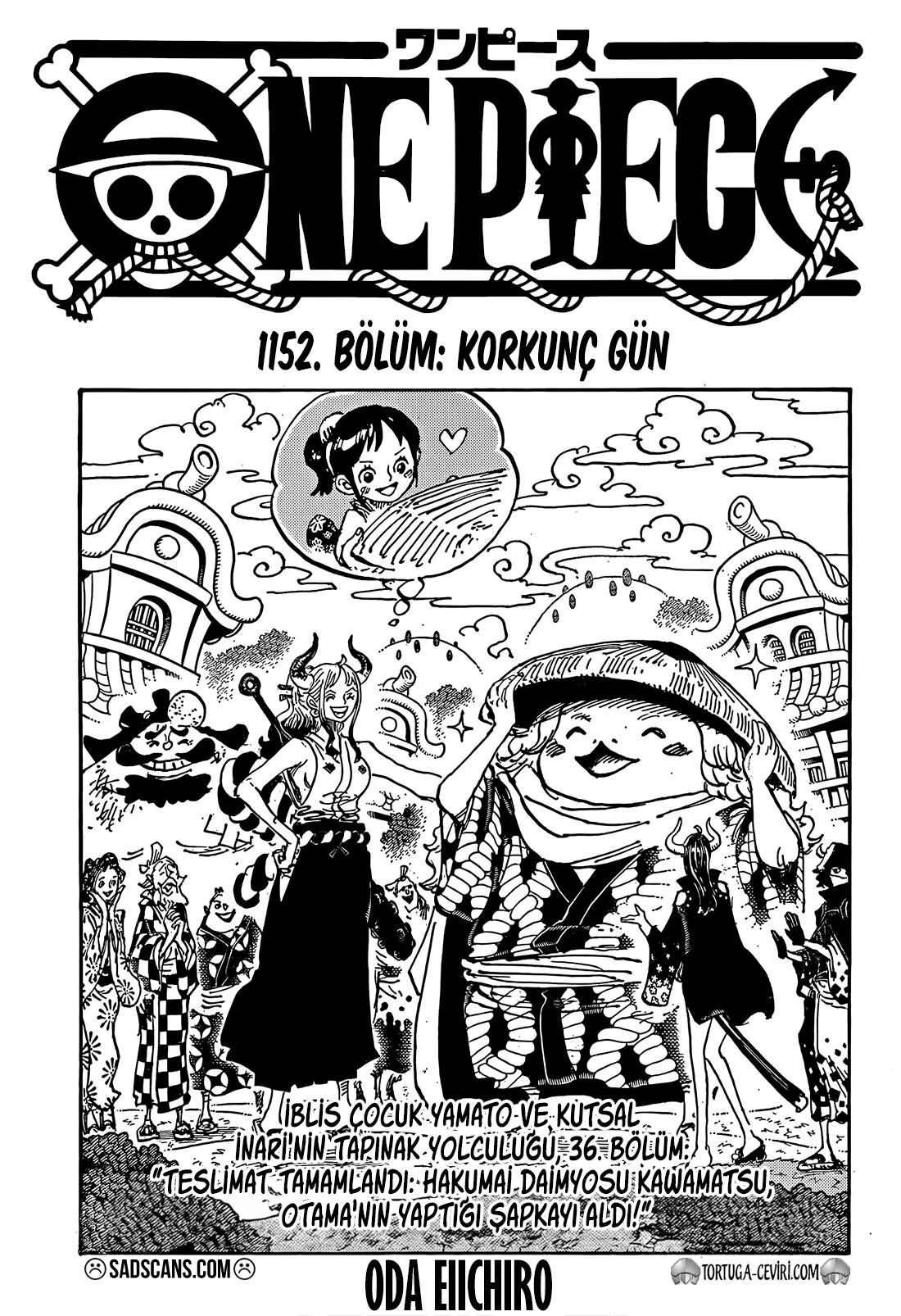 One Piece Bölüm 1152 - Sayfa 1 manga oku