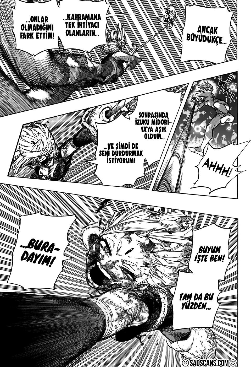 Boku no Hero Academia - Bölüm 394 Ochako Uraraka Himiko Toga'ya karşı Oku