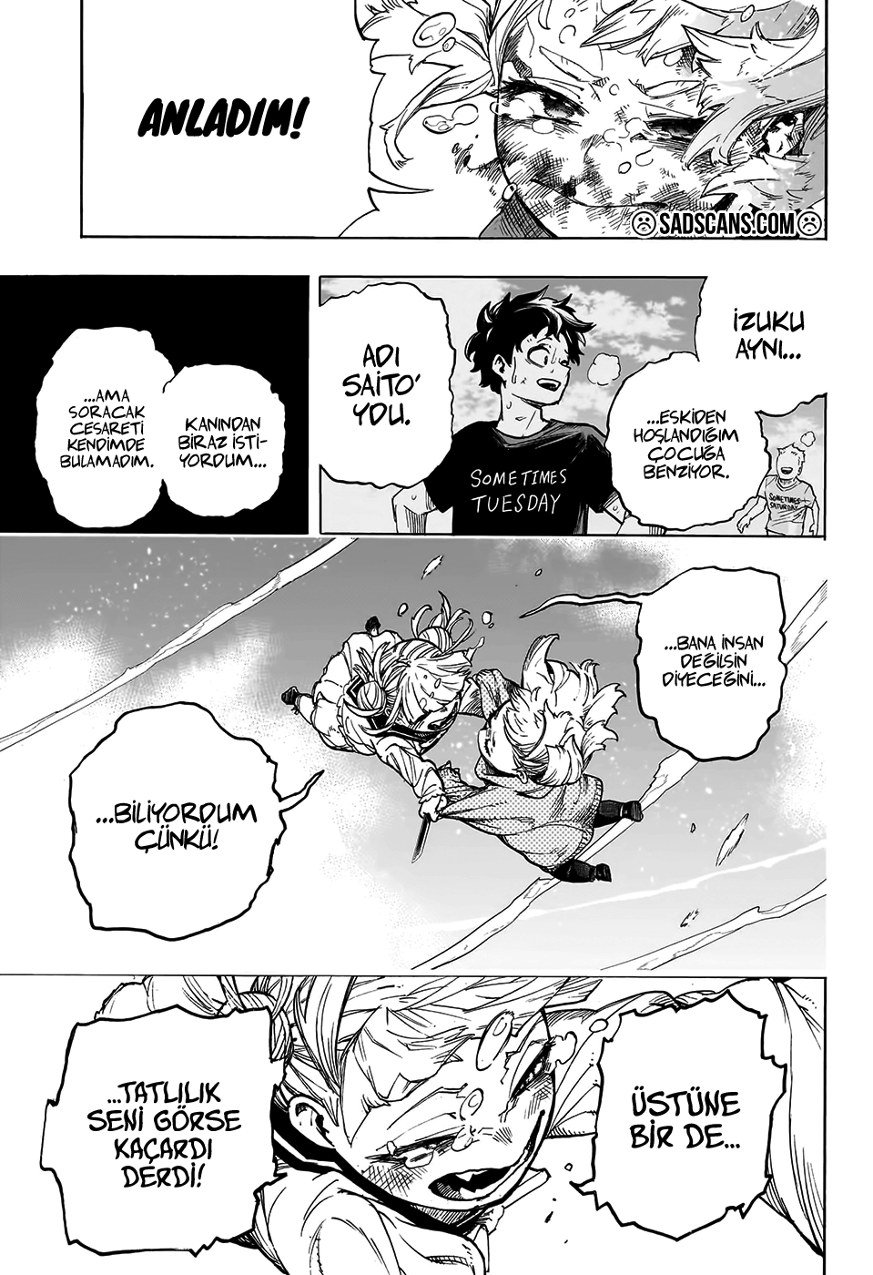 Boku no Hero Academia - Bölüm 394 Ochako Uraraka Himiko Toga'ya karşı Oku