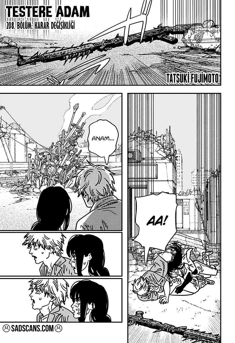 Chainsaw Man Bölüm 208 - Sayfa 1 manga oku