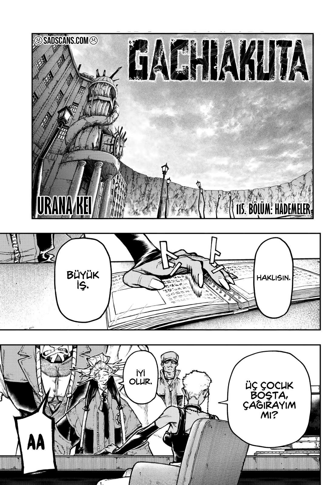 Gachiakuta Bölüm 115 - Sayfa 1 manga oku