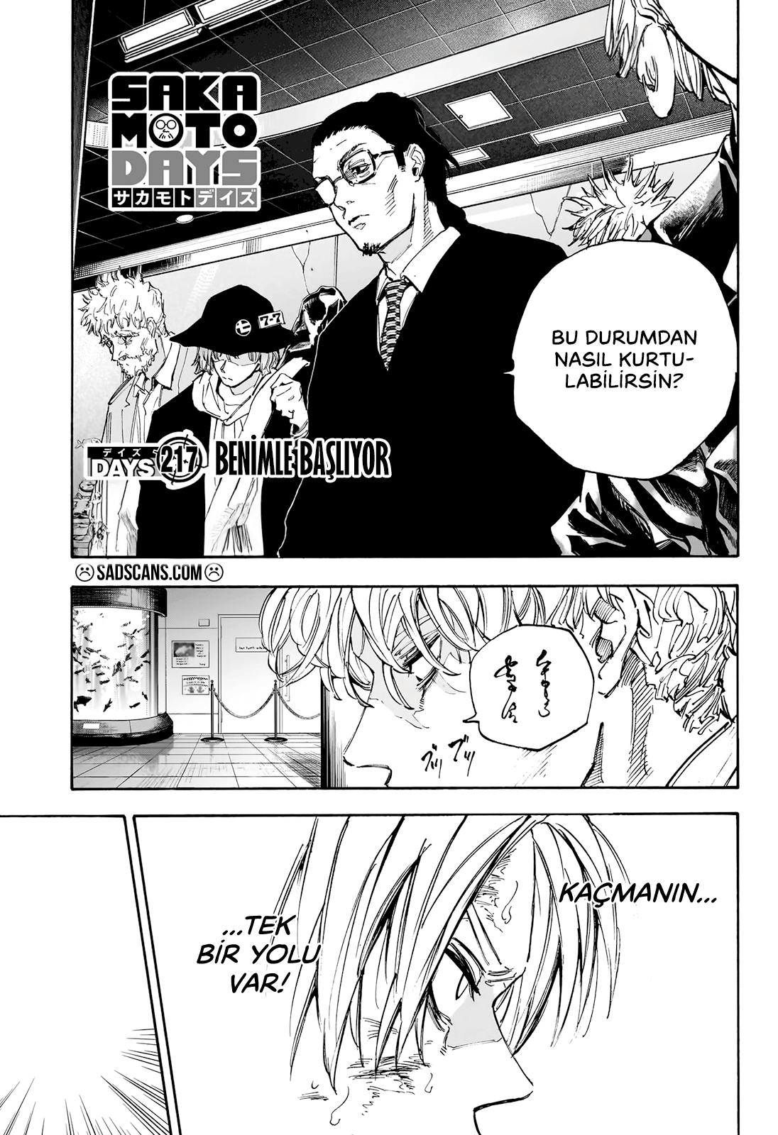 Sakamoto Days Bölüm 217 - Sayfa 1 manga oku