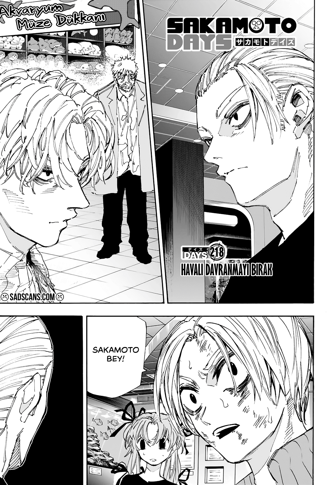 Sakamoto Days Bölüm 218 - Sayfa 1 manga oku