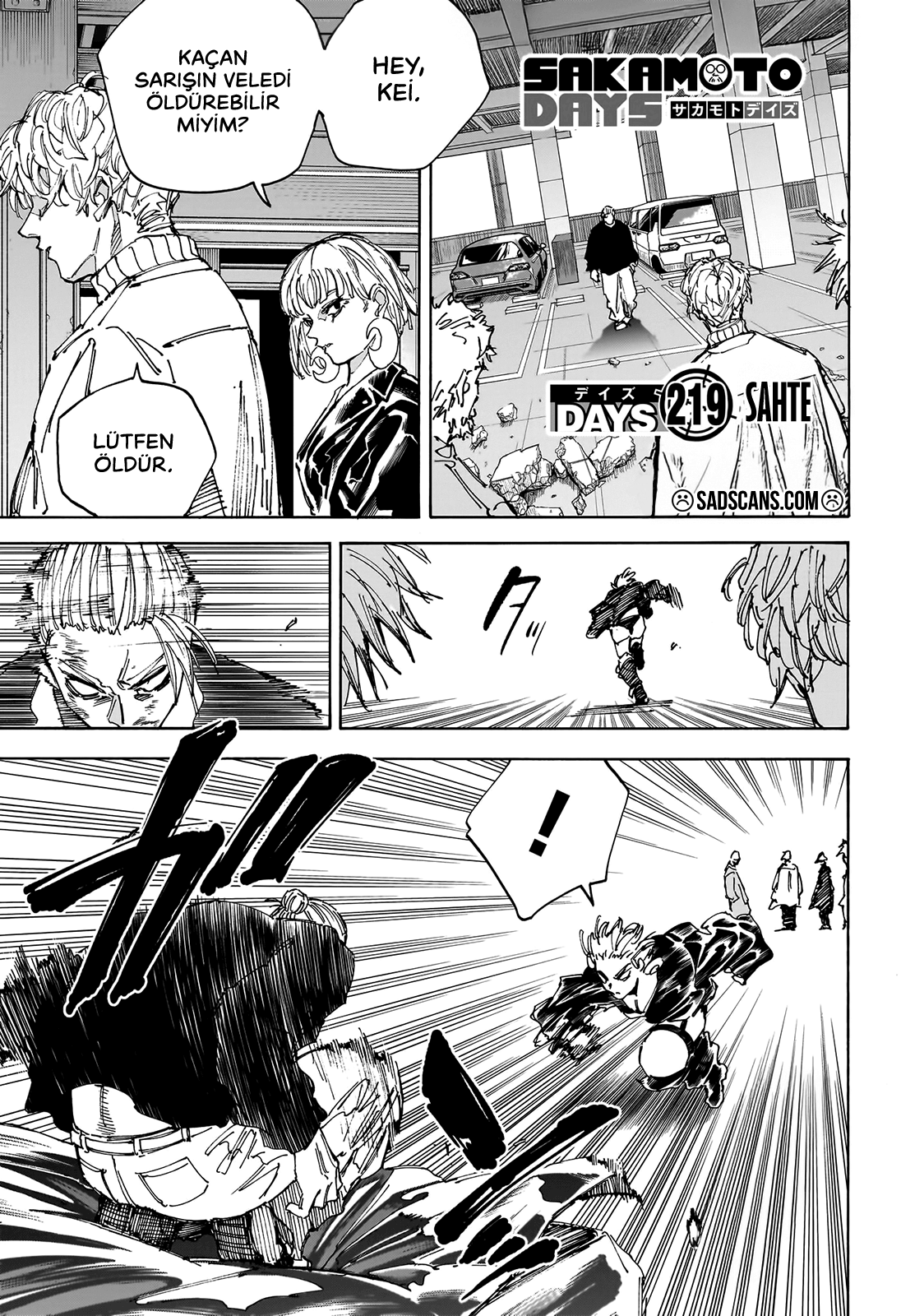 Sakamoto Days Bölüm 219 - Sayfa 1 manga oku