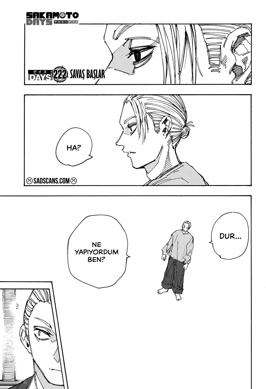 Sakamoto Days Bölüm 222 - Sayfa 1 manga oku