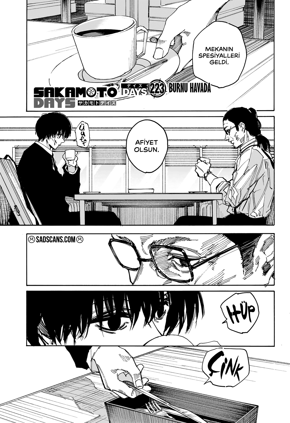 Sakamoto Days Bölüm 223 - Sayfa 1 manga oku