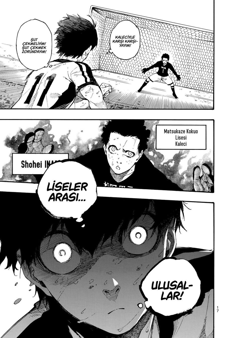 Blue Lock Bölüm 1 - Sayfa 17 manga oku