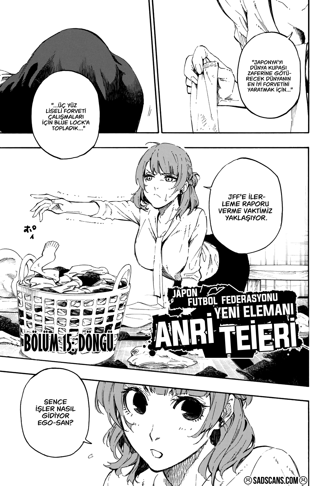 Blue Lock Bölüm 15 - Sayfa 1 manga oku