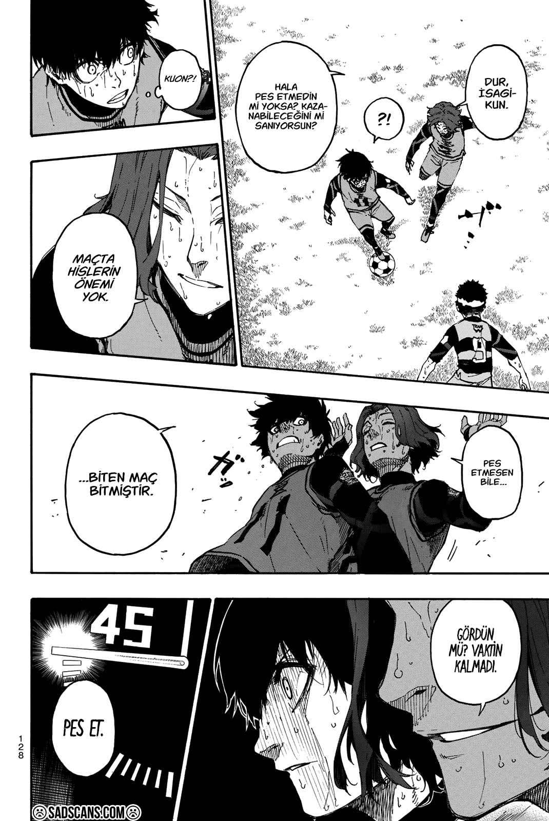 Blue Lock Bölüm 20 - Sayfa 5 manga oku