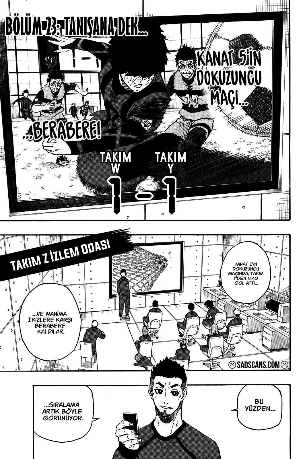 Blue Lock Bölüm 23 - Sayfa 1 manga oku