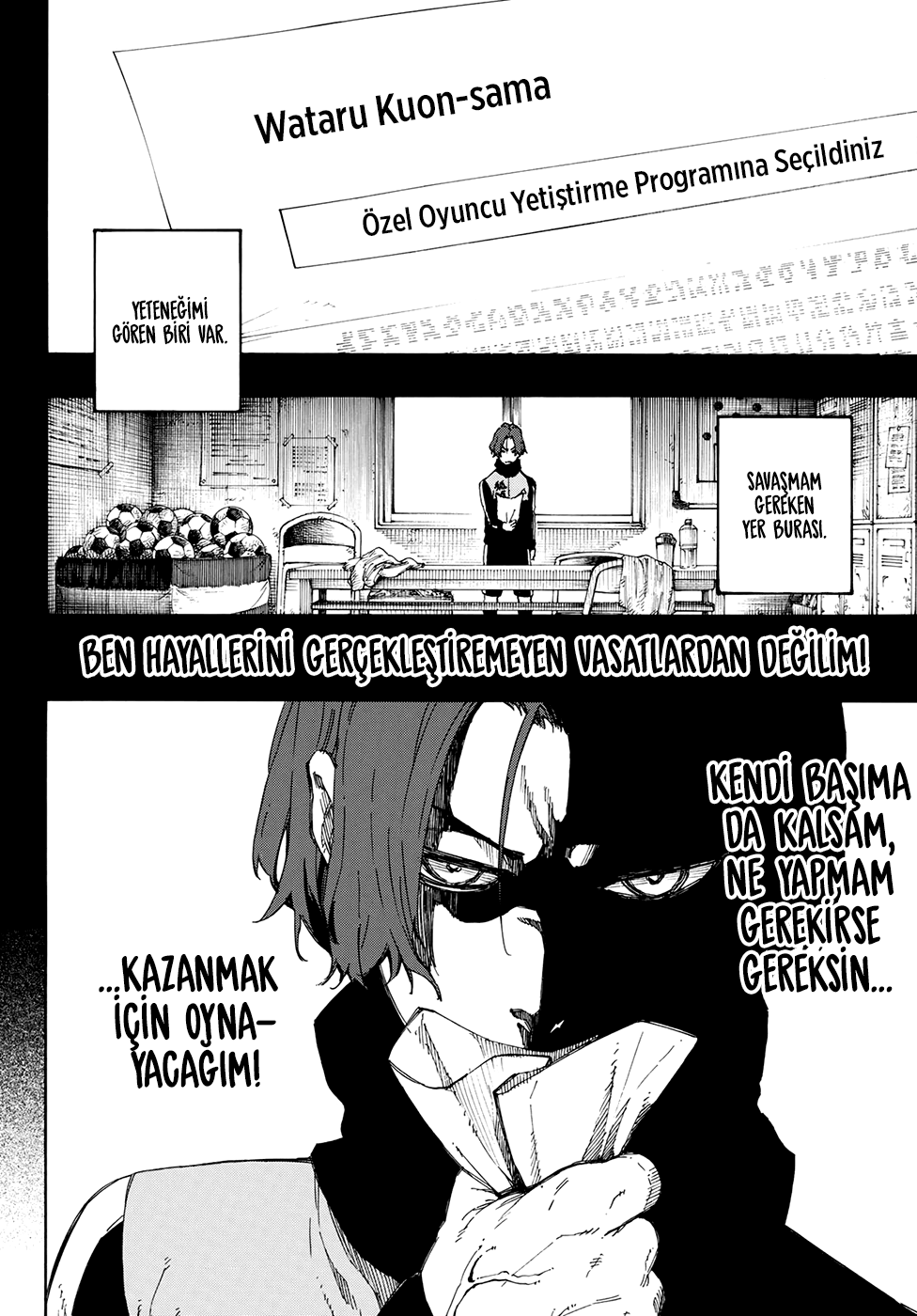 Blue Lock Bölüm 34 - Sayfa 5 manga oku