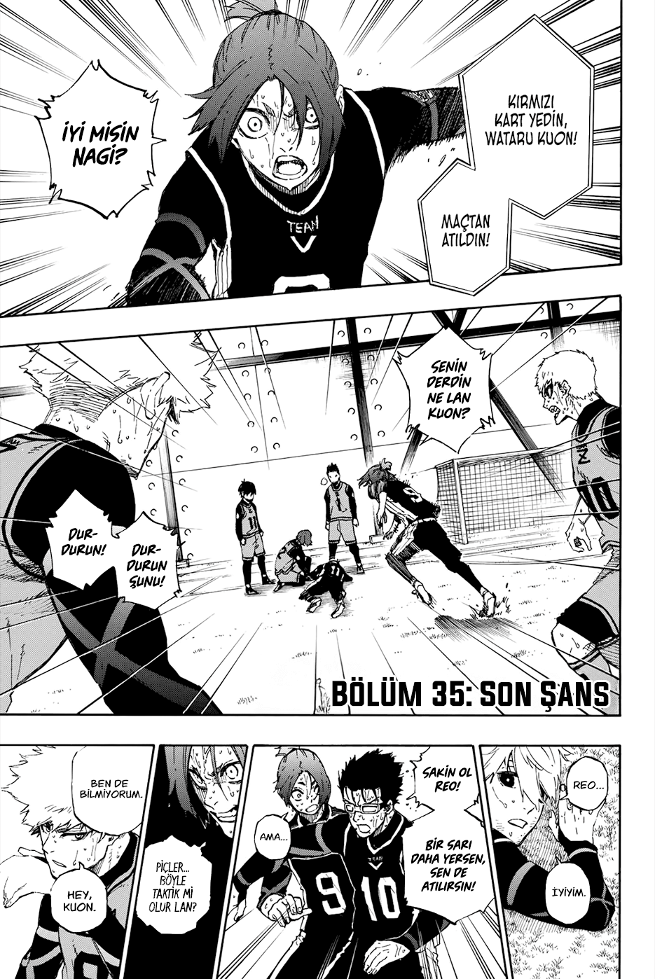 Blue Lock Bölüm 35 - Sayfa 1 manga oku