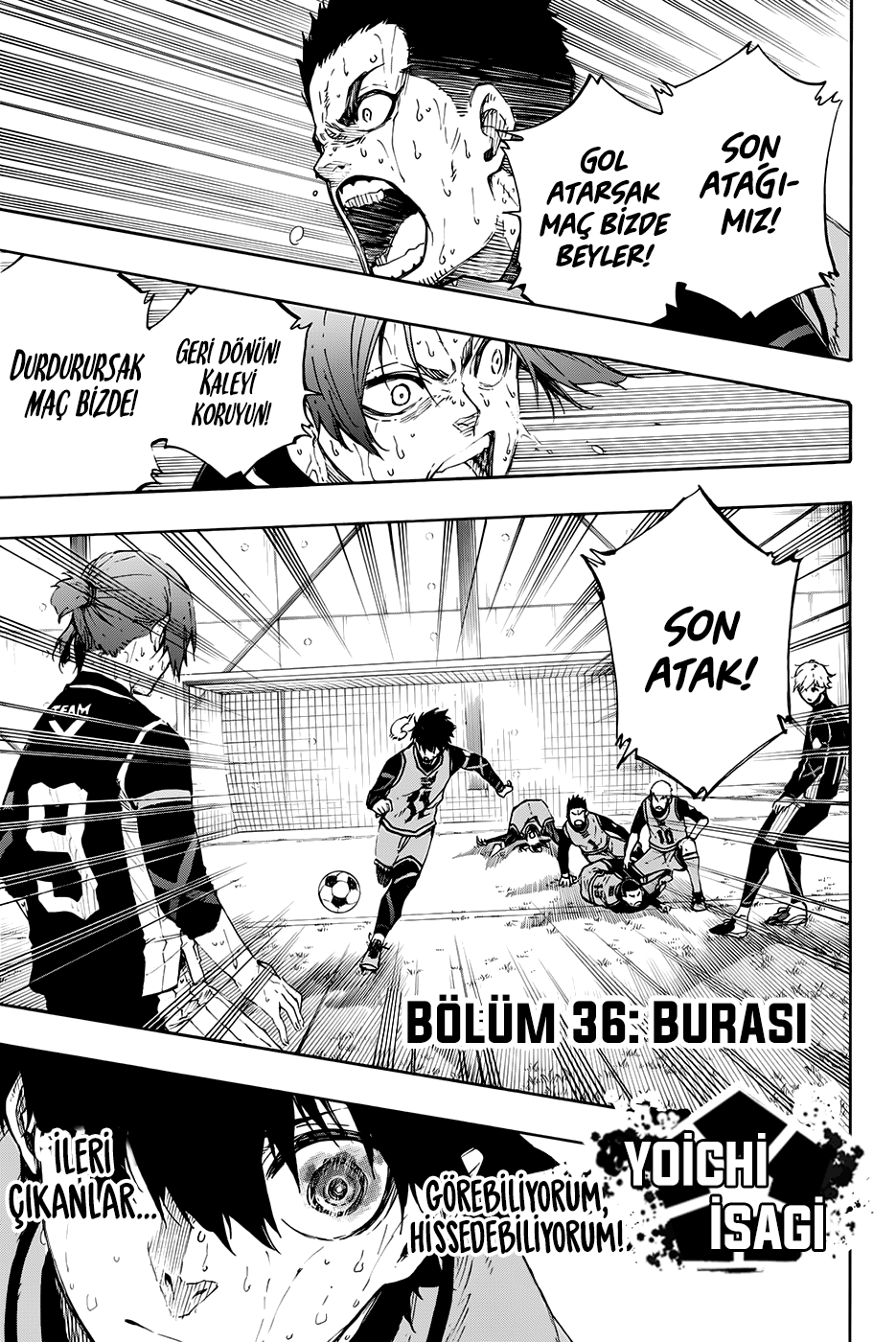 Blue Lock Bölüm 36 - Sayfa 1 manga oku