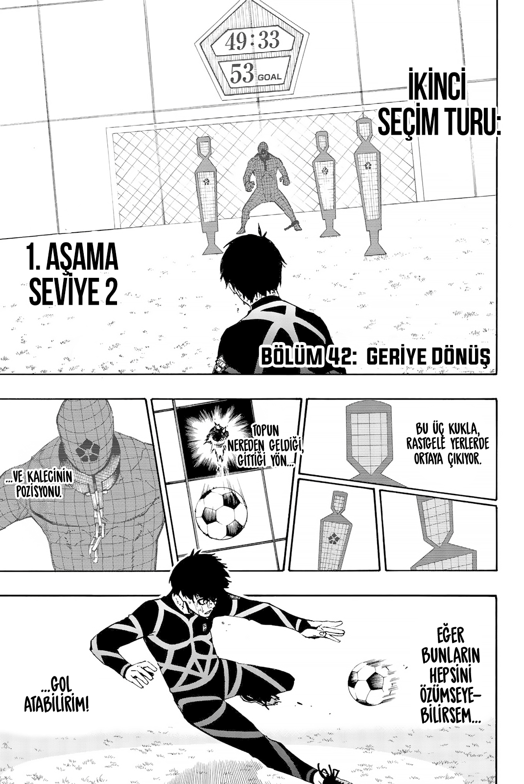 Blue Lock Bölüm 42 - Sayfa 1 manga oku