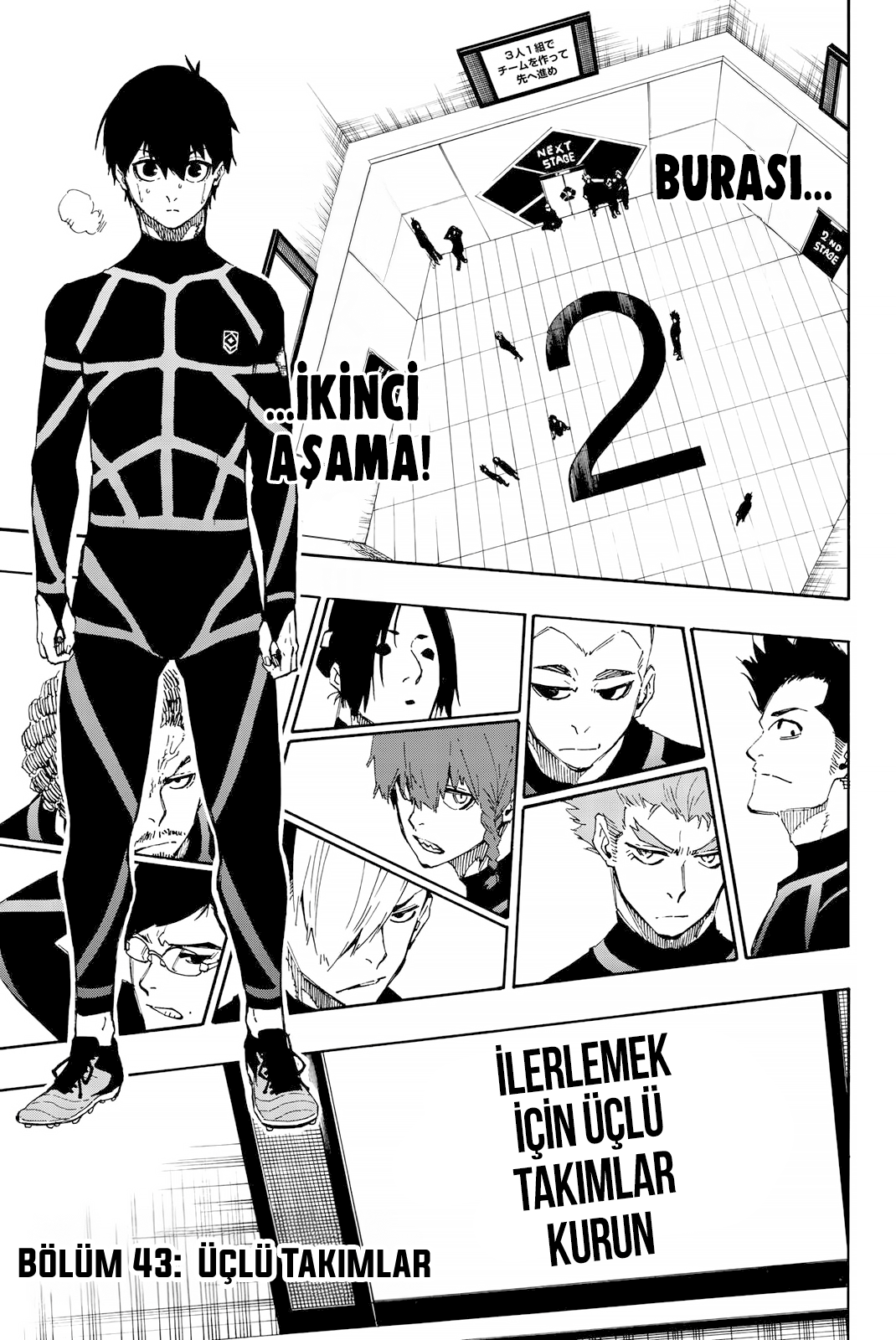 Blue Lock Bölüm 43 - Sayfa 1 manga oku