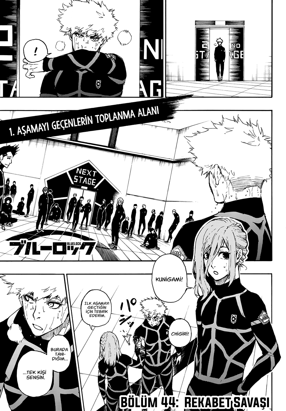 Blue Lock Bölüm 44 - Sayfa 1 manga oku