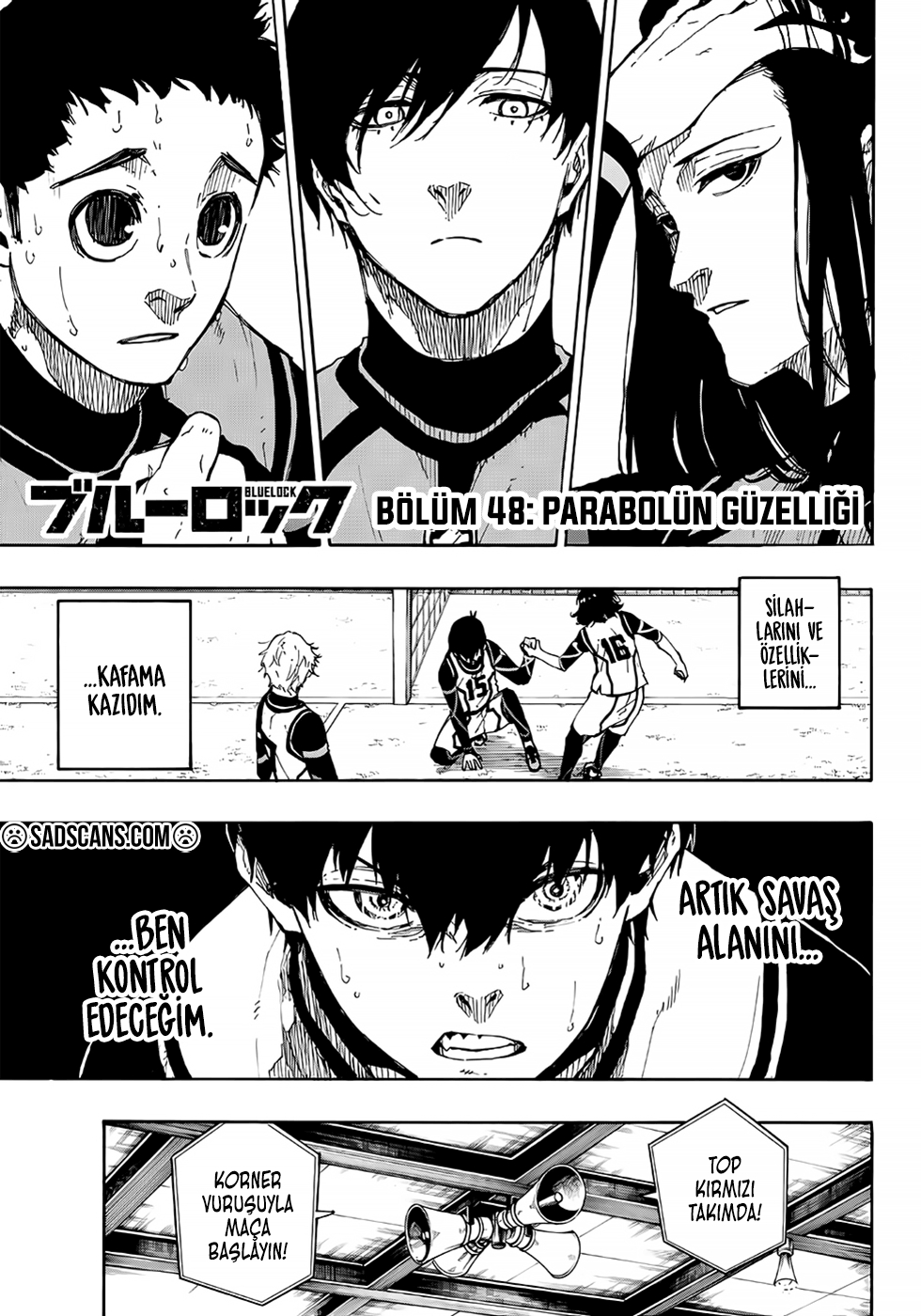 Blue Lock Bölüm 48 - Sayfa 1 manga oku