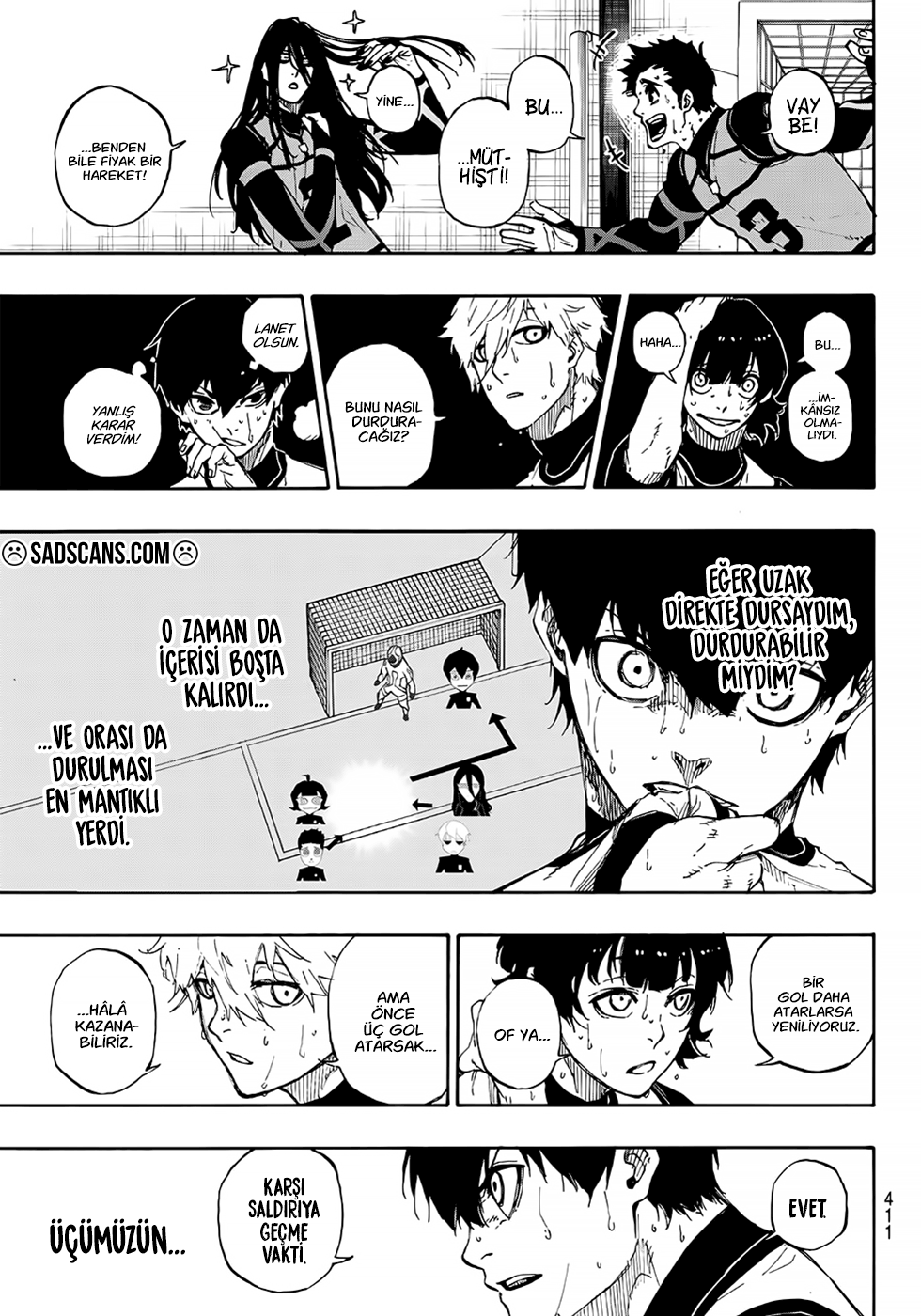 Blue Lock Bölüm 48 - Sayfa 8 manga oku