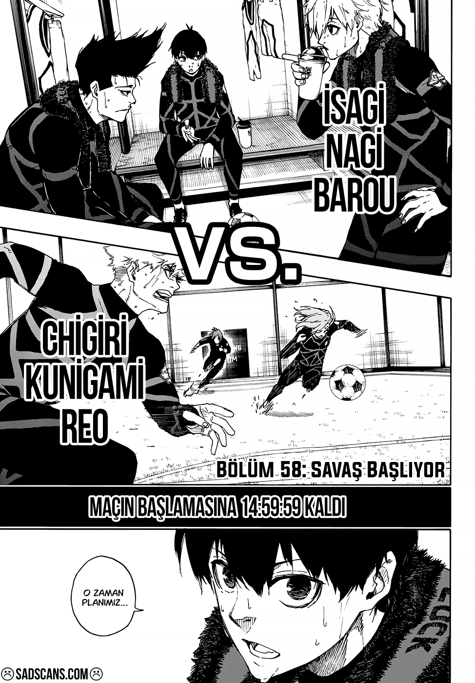 Blue Lock Bölüm 58 - Sayfa 3 manga oku