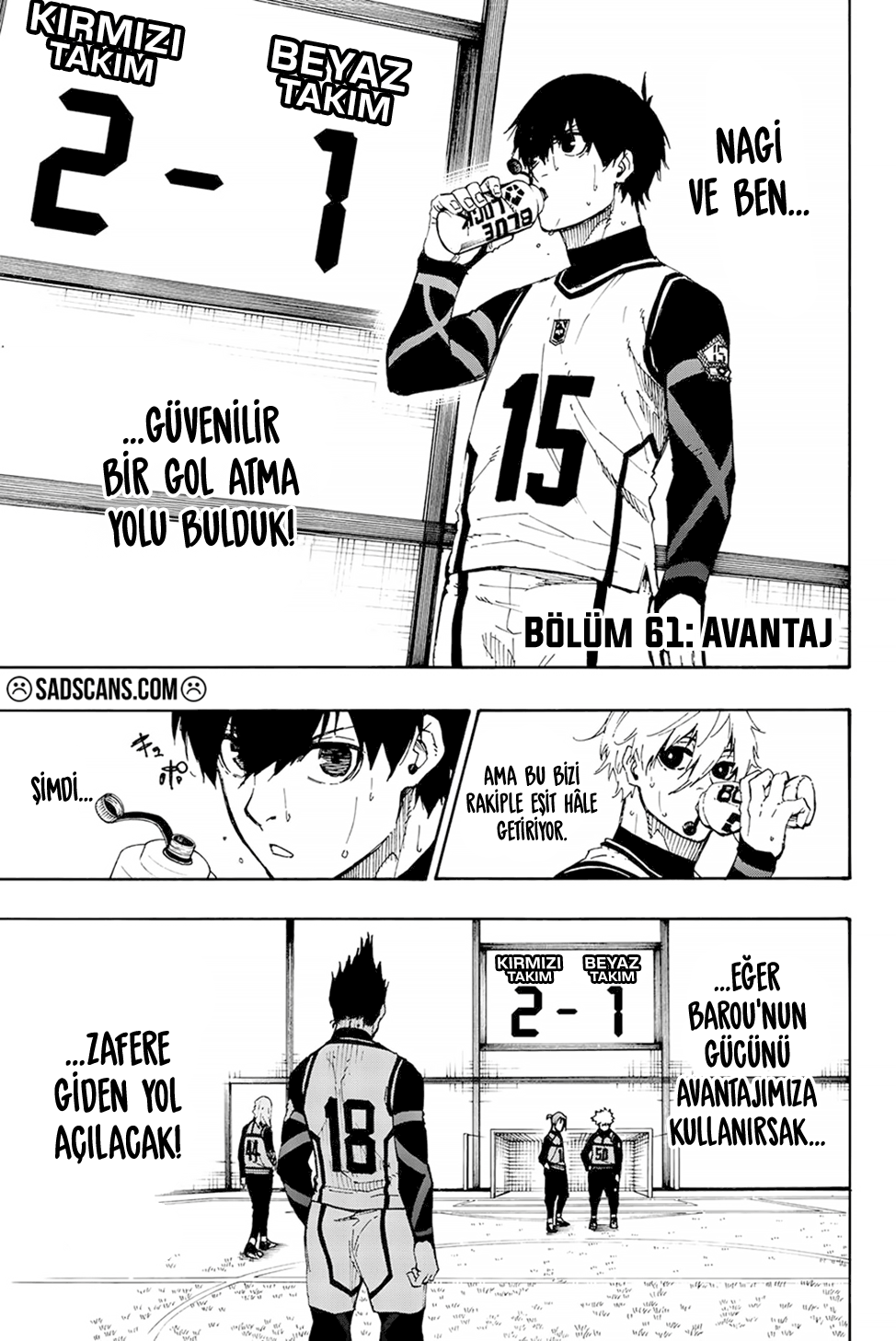 Blue Lock Bölüm 61 - Sayfa 1 manga oku
