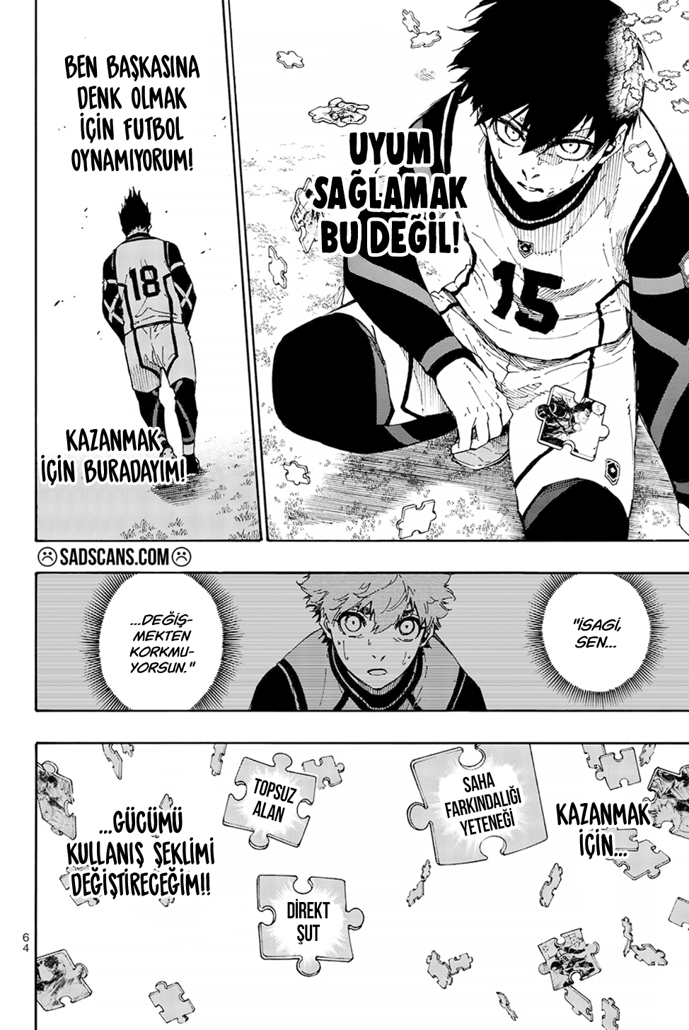 Blue Lock Bölüm 62 - Sayfa 3 manga oku