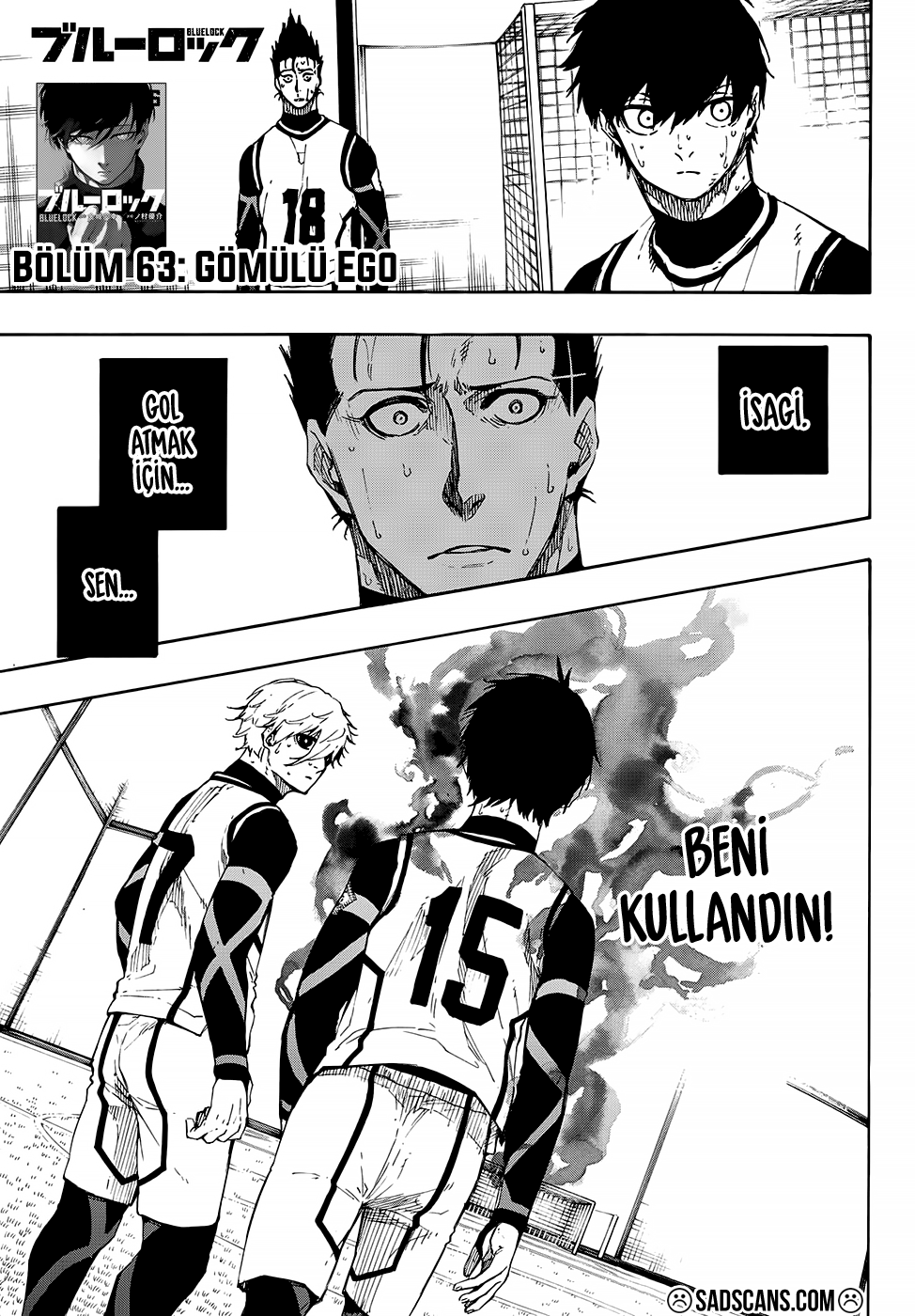 Blue Lock Bölüm 63 - Sayfa 1 manga oku