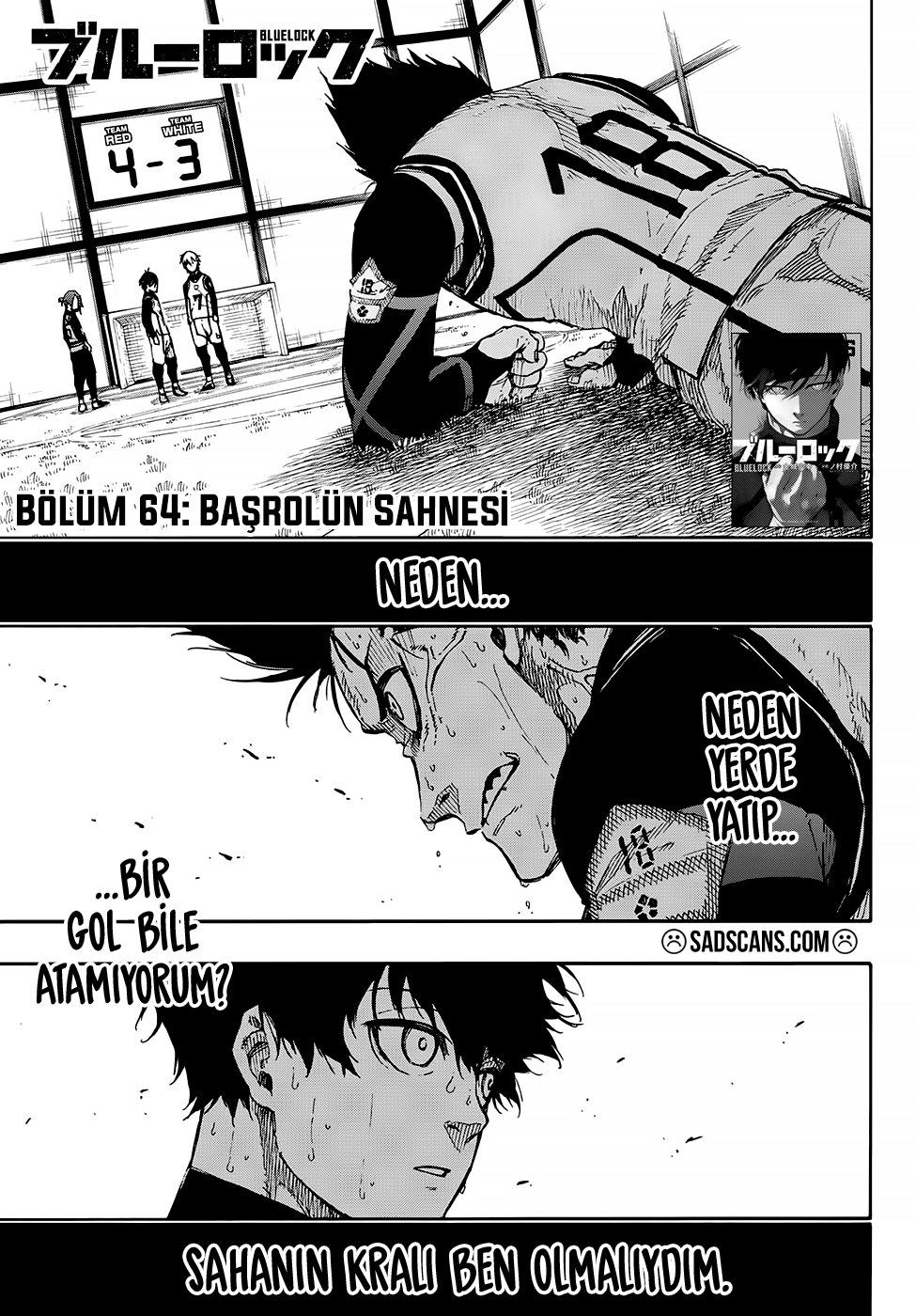 Blue Lock Bölüm 64 - Sayfa 1 manga oku