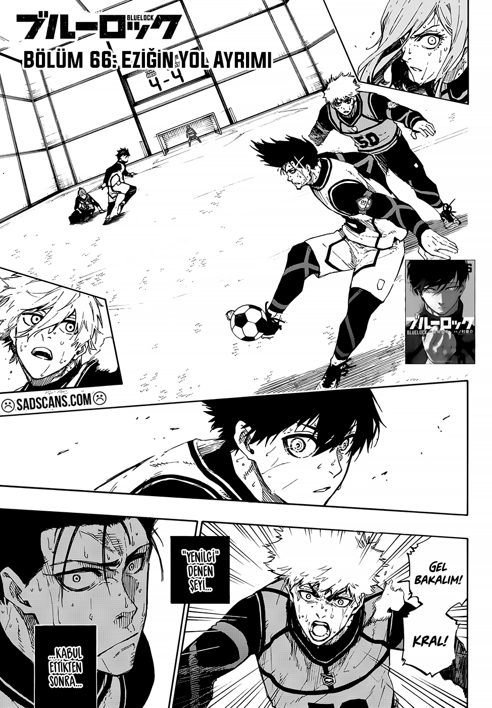 Blue Lock Bölüm 66 - Sayfa 1 manga oku