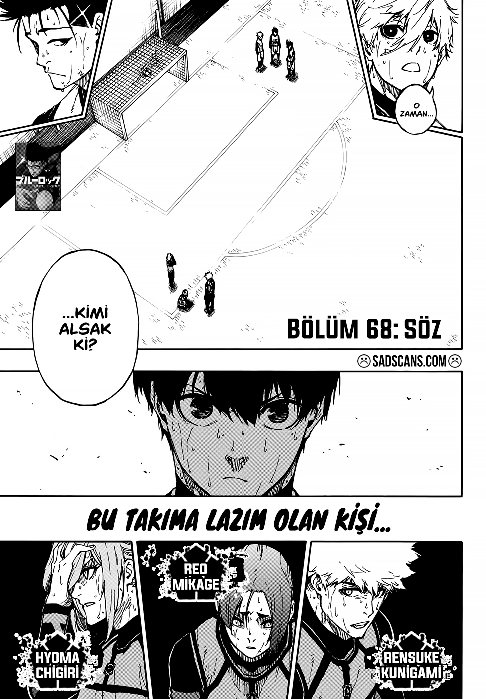 Blue Lock Bölüm 68 - Sayfa 1 manga oku