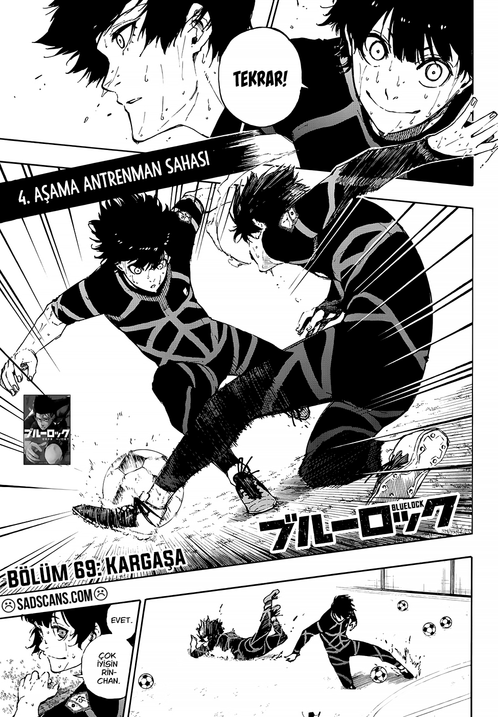 Blue Lock Bölüm 69 - Sayfa 1 manga oku