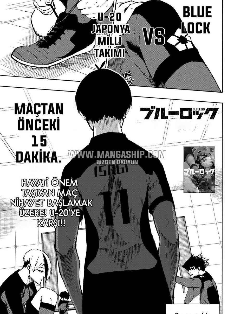 Blue Lock Bölüm 112 - Sayfa 1 manga oku