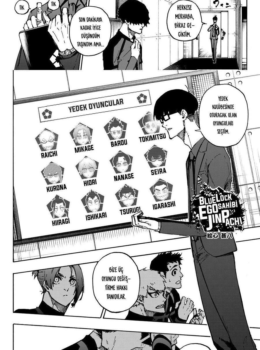 Blue Lock Bölüm 112 - Sayfa 4 manga oku