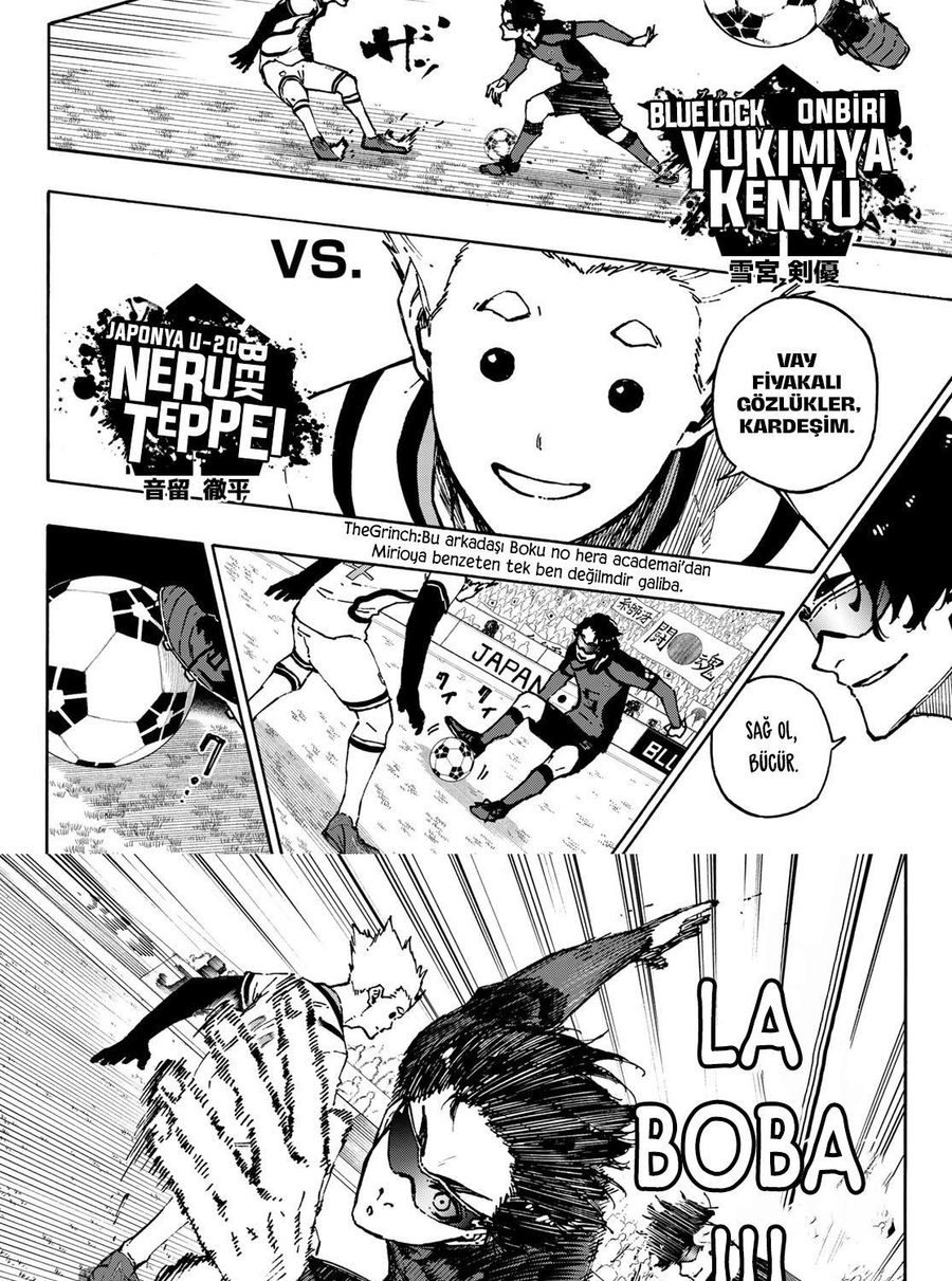 Blue Lock Bölüm 114 - Sayfa 11 manga oku