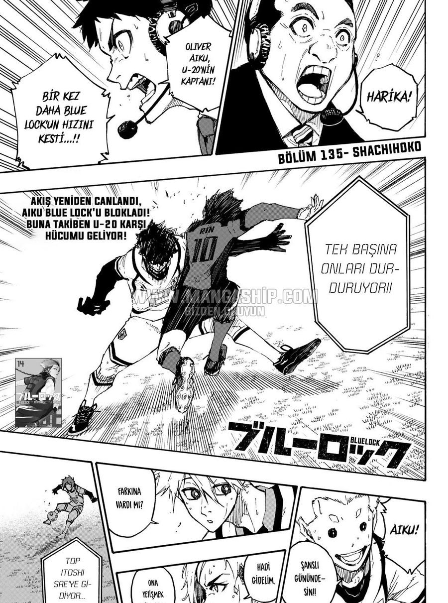 Blue Lock Bölüm 135 - Sayfa 1 manga oku