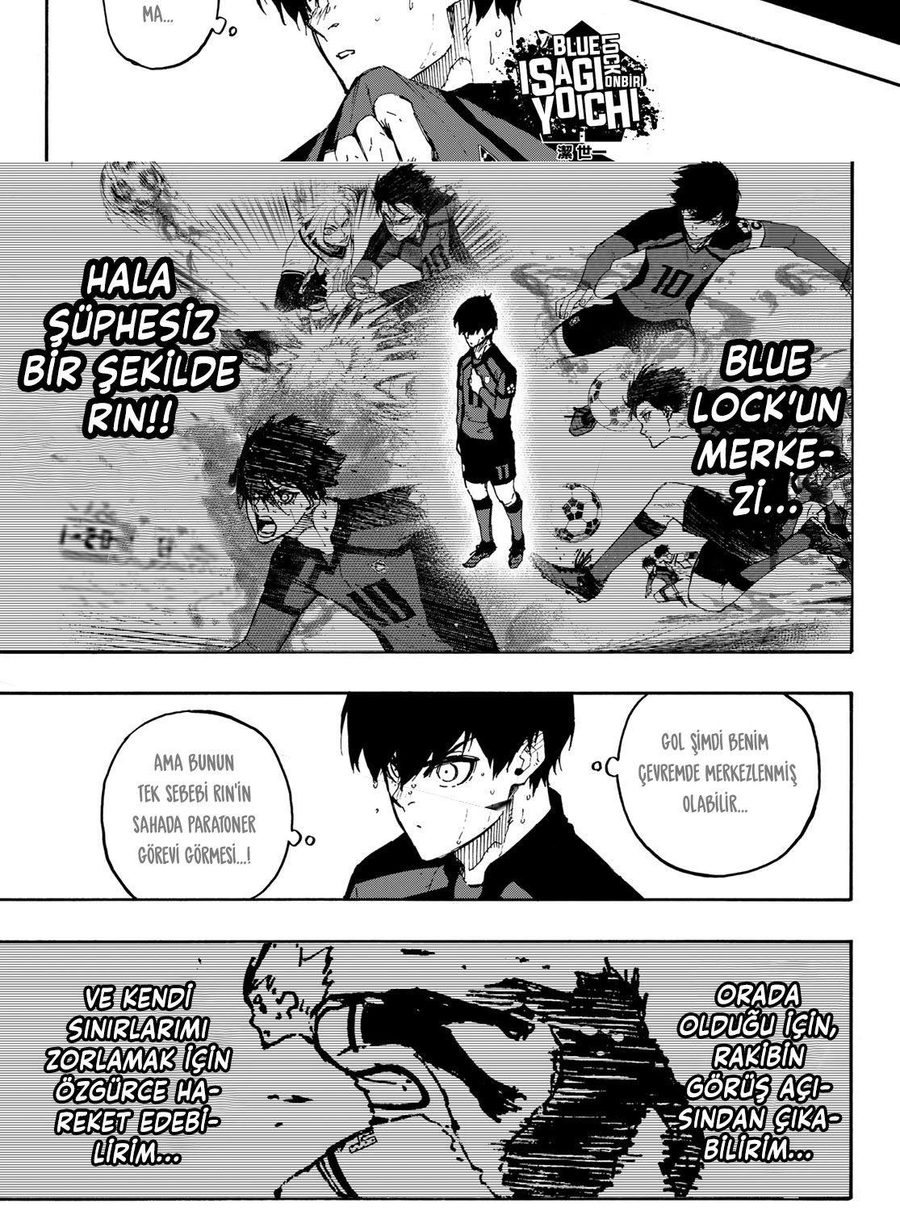 Blue Lock Bölüm 139 - Sayfa 3 manga oku