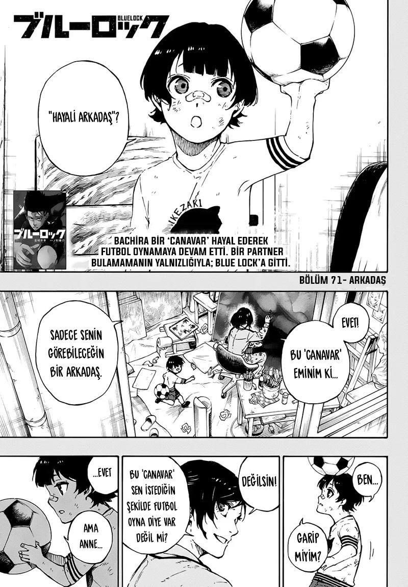 Blue Lock Bölüm 71 - Sayfa 1 manga oku