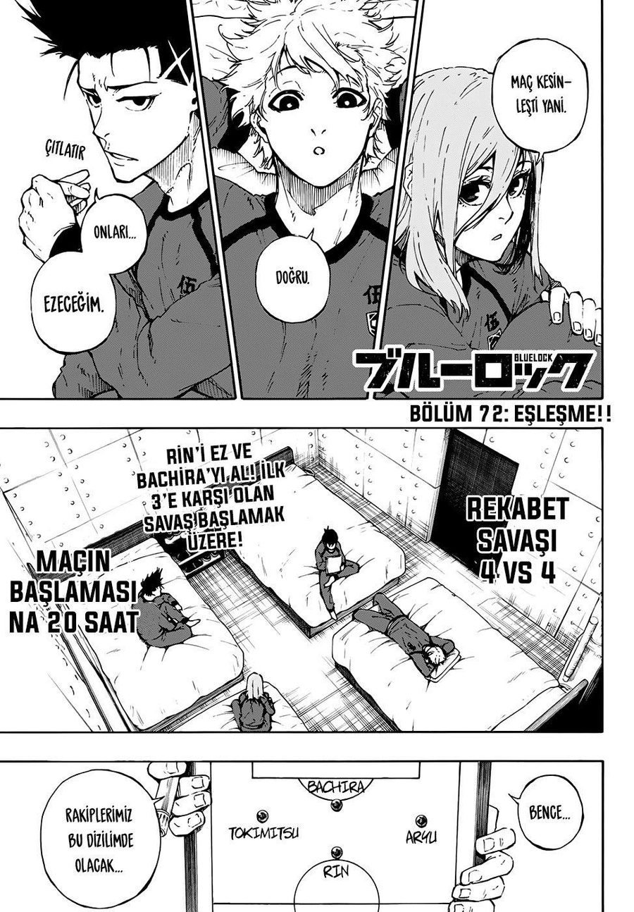 Blue Lock Bölüm 72 - Sayfa 1 manga oku