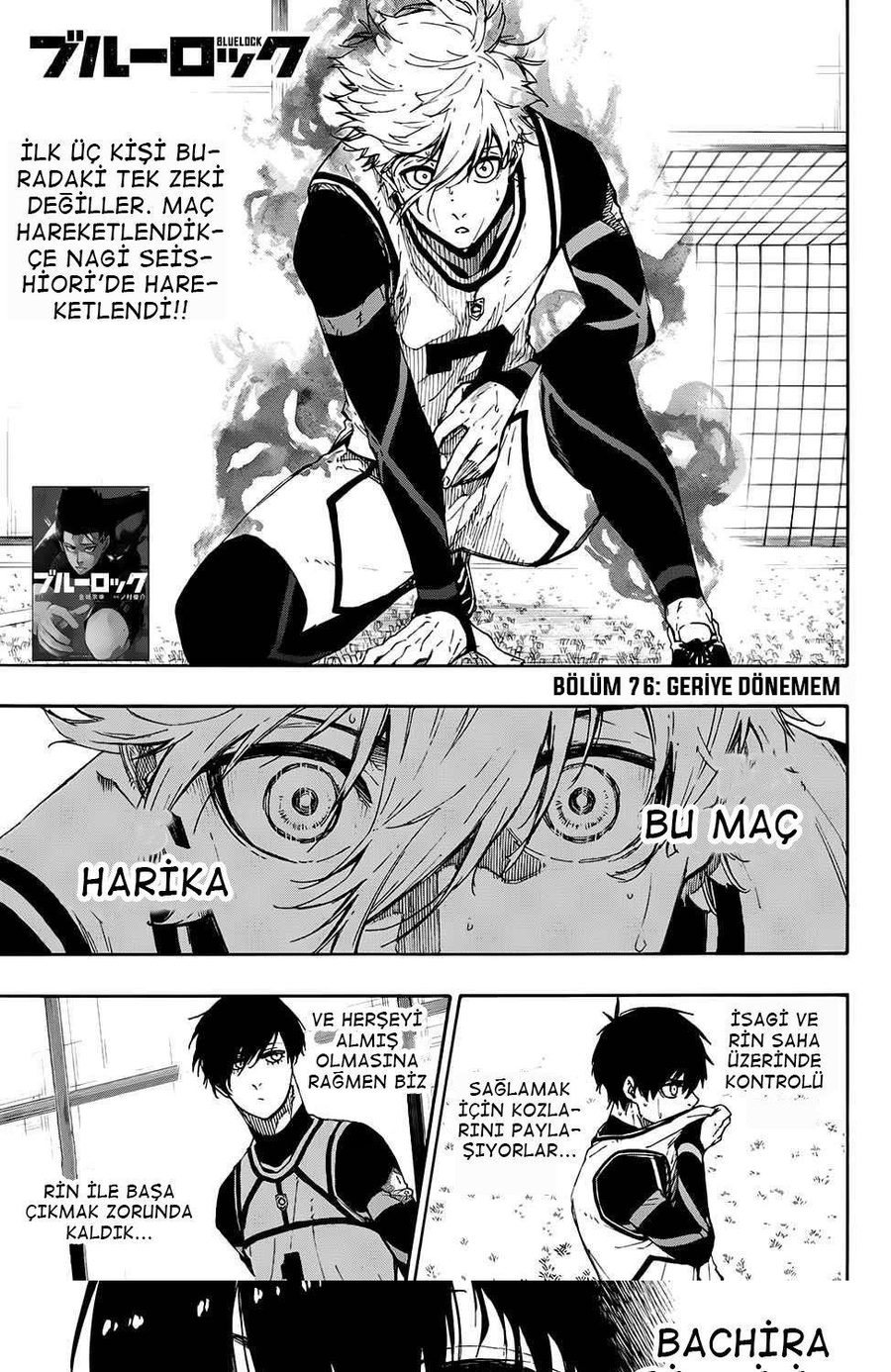 Blue Lock Bölüm 76 - Sayfa 1 manga oku