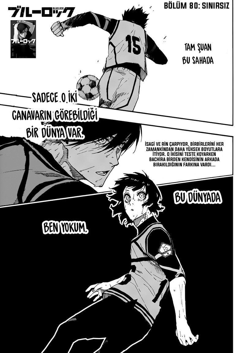 Blue Lock Bölüm 80 - Sayfa 1 manga oku