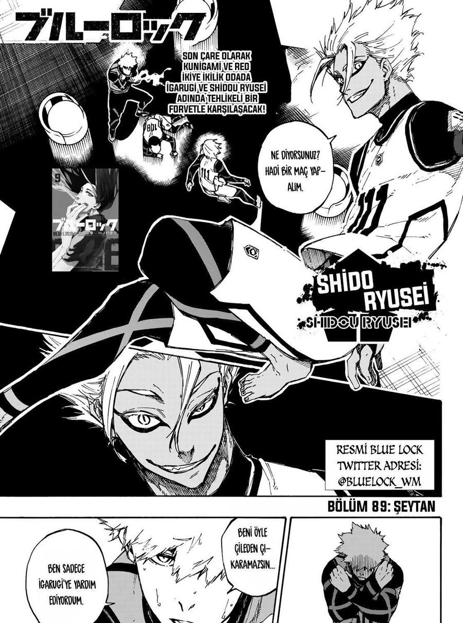 Blue Lock Bölüm 89 - Sayfa 1 manga oku