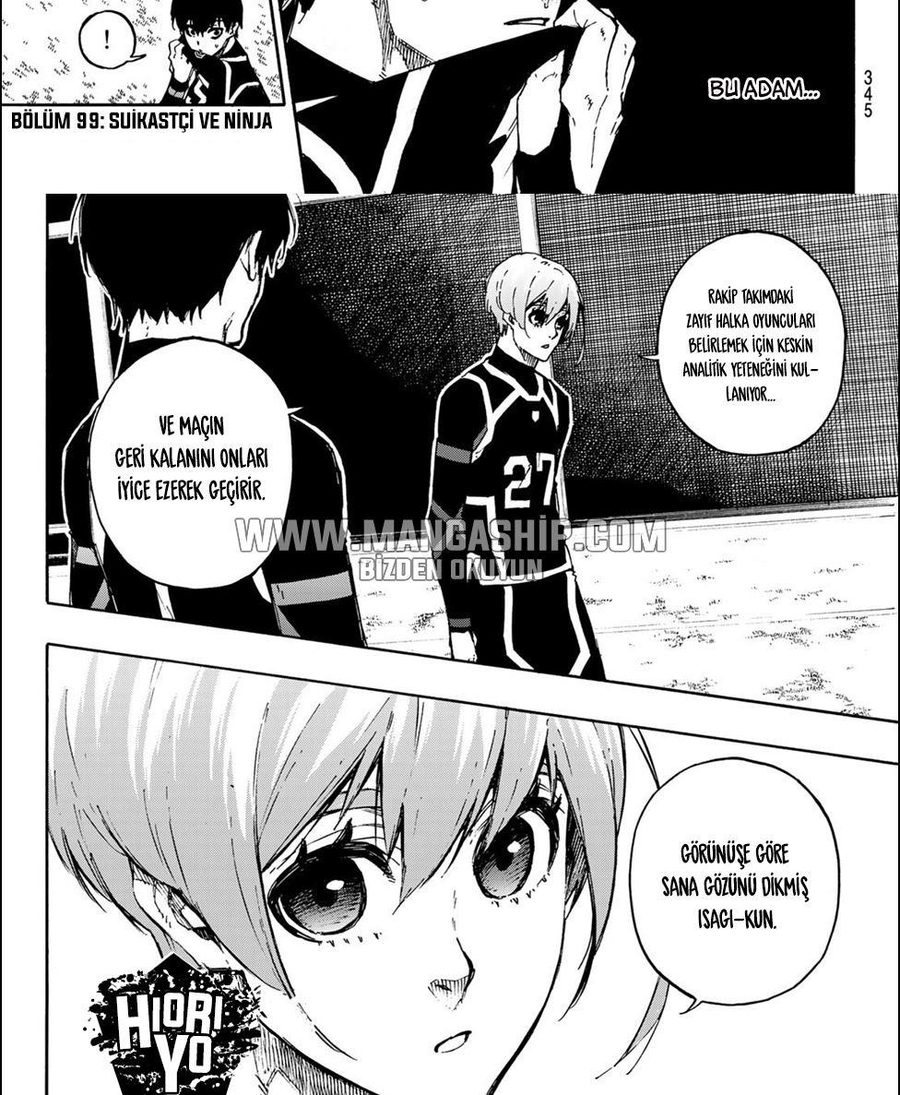 Blue Lock Bölüm 99 - Sayfa 2 manga oku