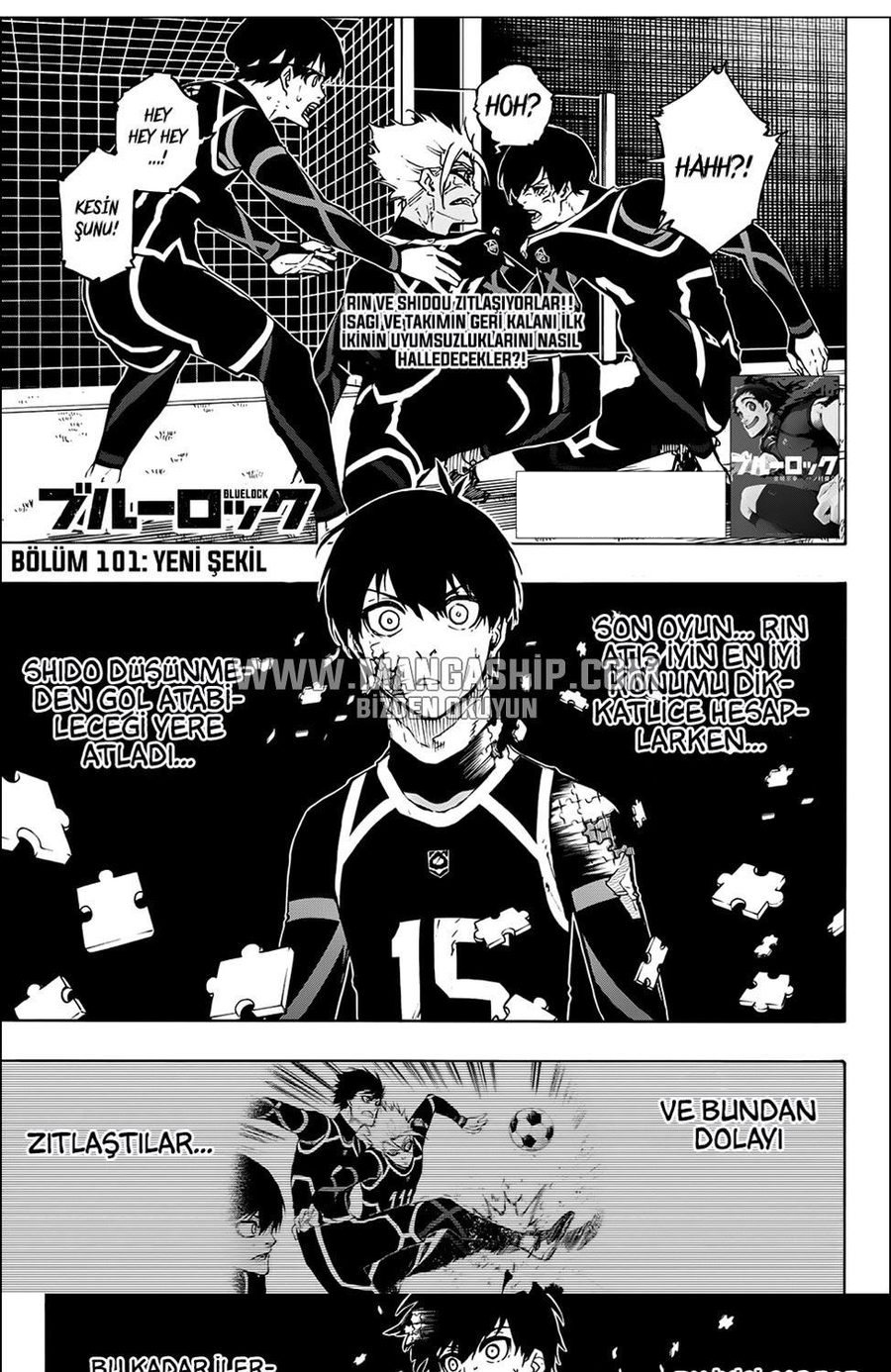 Blue Lock Bölüm 101 - Sayfa 1 manga oku